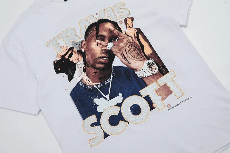 Street Graphic Cotton Tee Ivory - Gallery Image 3 - Detailed View