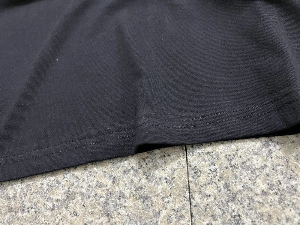 Streetwear Angel Bear Graphic Cotton T-Shirt Black White - Gallery Image 12 - Detailed View