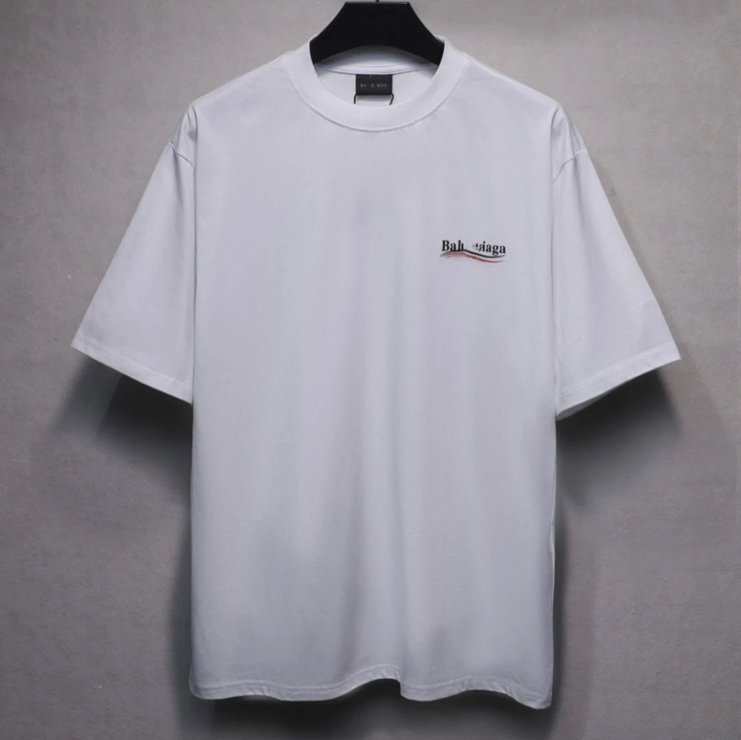 Cotton Casual Unisex Tee Crew Neck T-Shirt Onyx - Gallery Image 3 - Detailed View