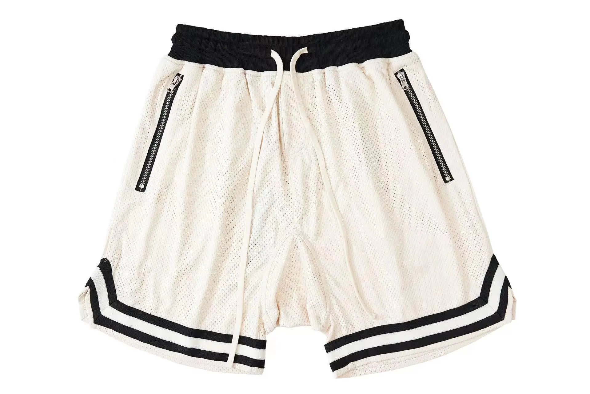 Mesh Basketball Shorts Smoke - Gallery Image 5 - Detailed View