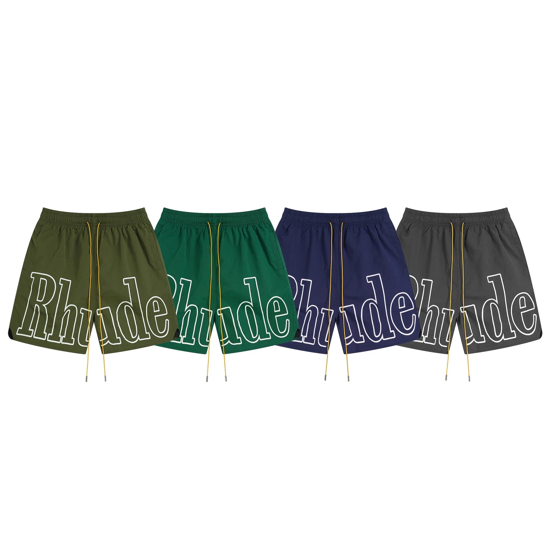 RHude Graphic Print Shorts Multicolor - High Quality Product Image - Cnfans