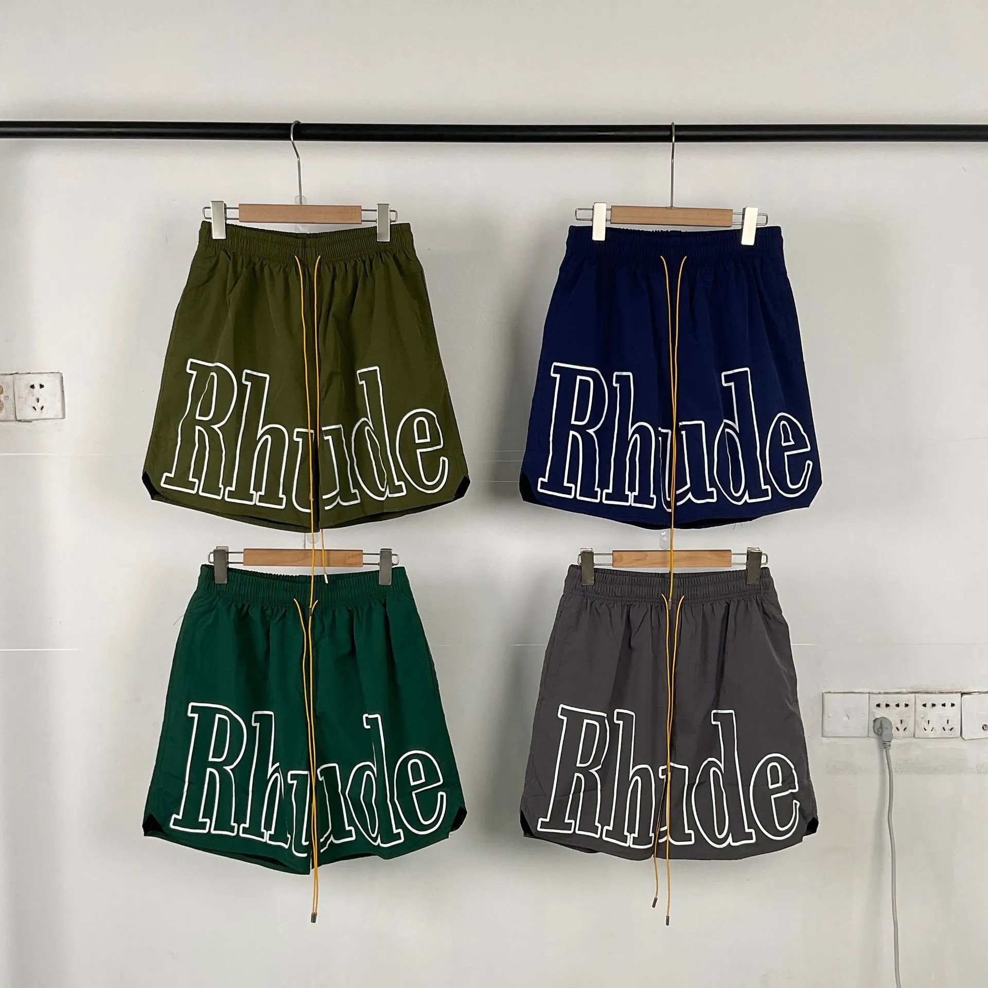 RHude Graphic Print Shorts Multicolor - Gallery Image 2 - Detailed View