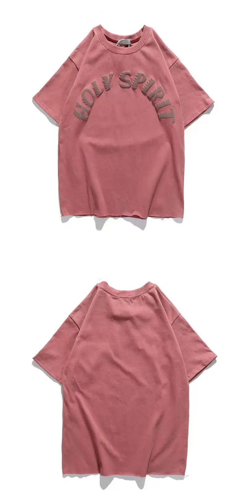 Vintage Letter Tee Rosewood - Gallery Image 3 - Detailed View