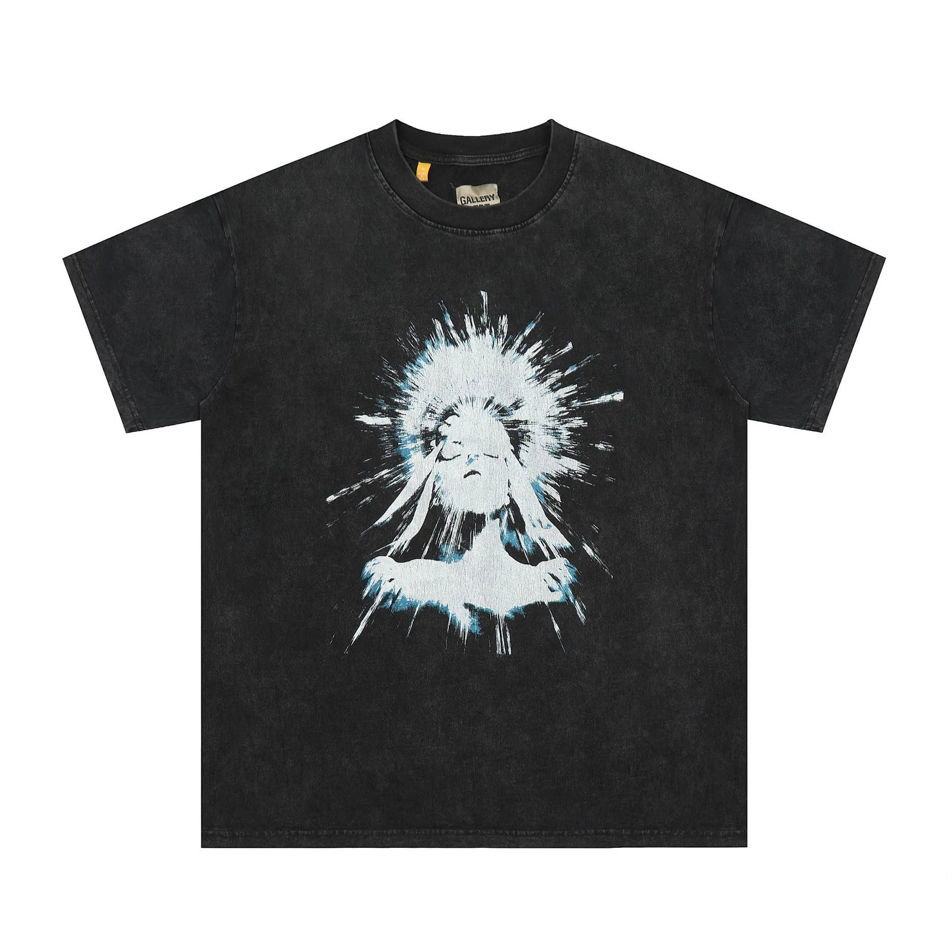 Gallery Dept Graphic Washed Tee Black - Gallery Image 2 - Detailed View