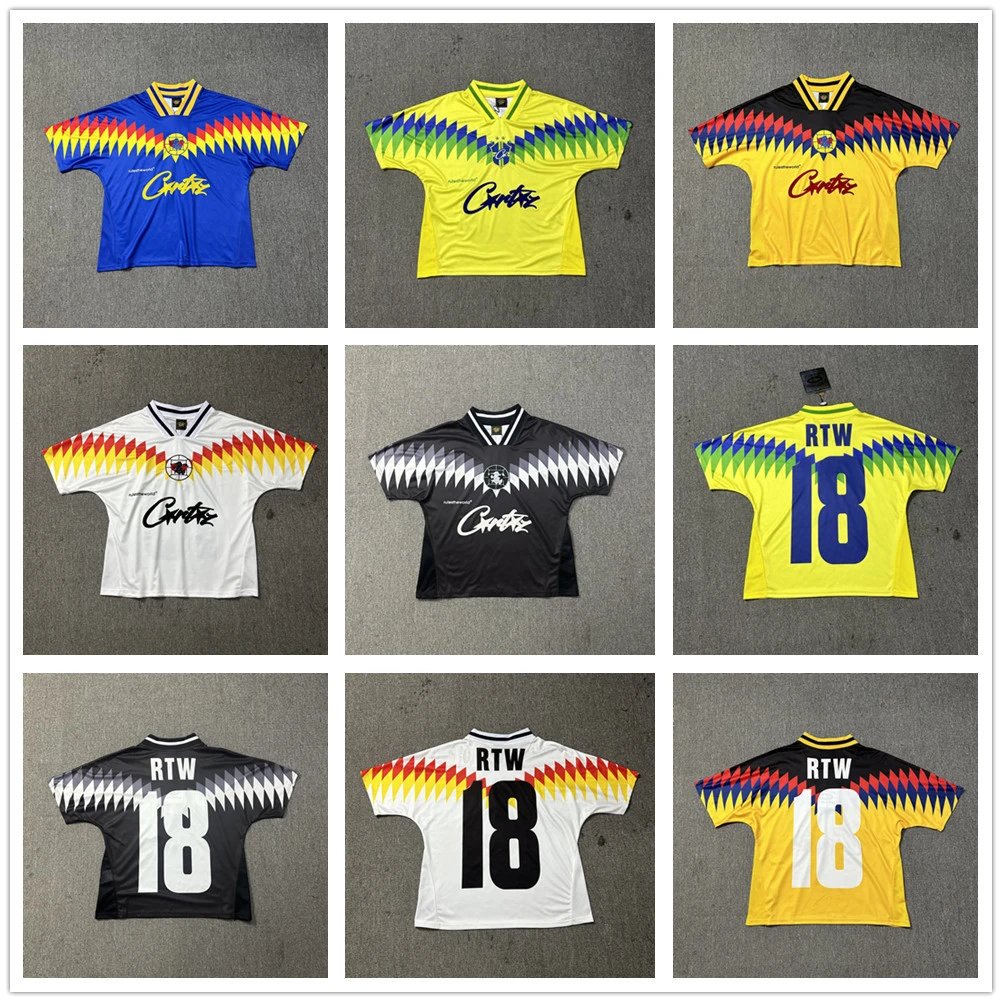 Corteiz Retro Soccer Jersey Multi - Related Product - Cnfans