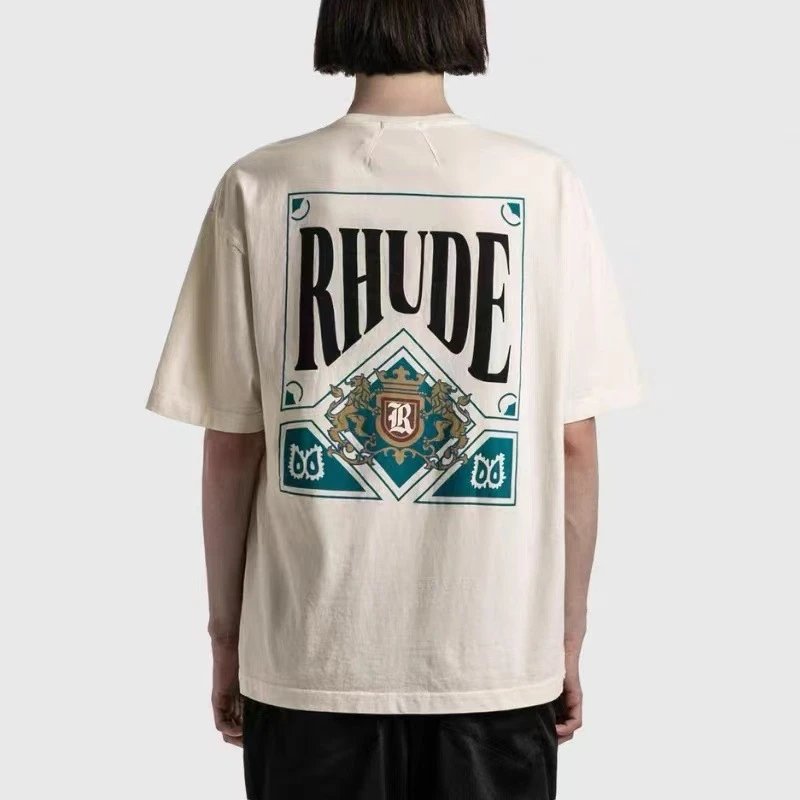 Rhude Poker T-Shirt Multicolor - Gallery Image 2 - Detailed View