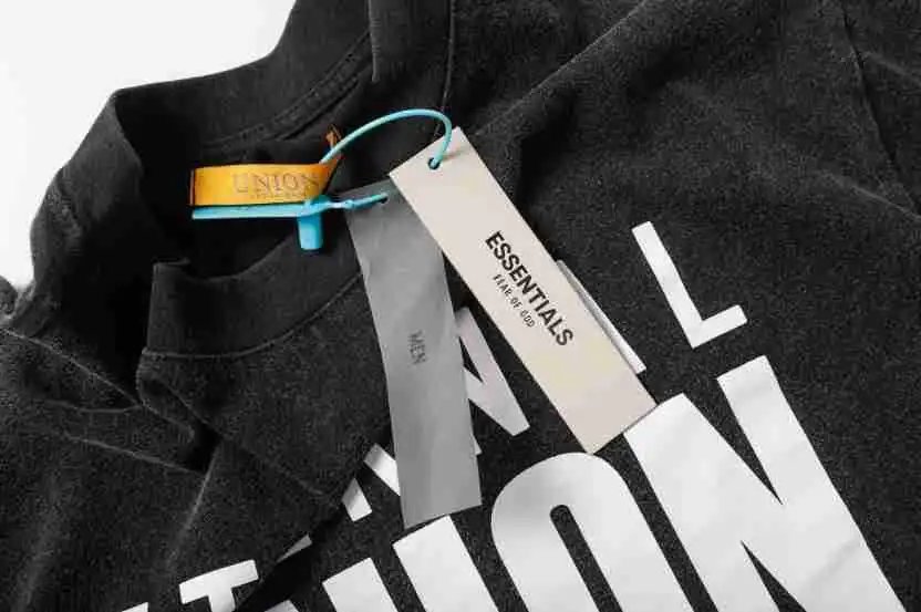 Vintage Graphic Washed Cotton Streetwear Tee Charcoal - Gallery Image 5 - Detailed View