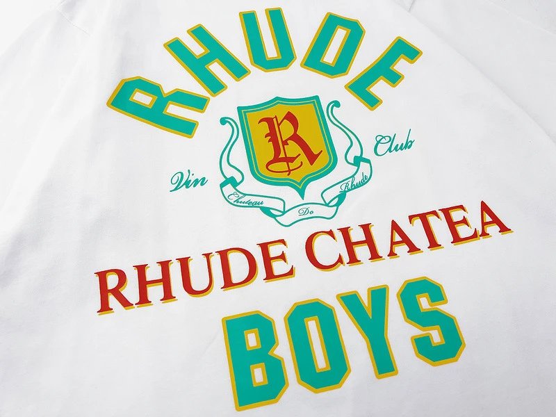 Rhude MultiColor Print Tee - Gallery Image 8 - Detailed View