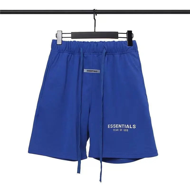 Streetwear Cotton Shorts Men Summer Blush Pink - Gallery Image 8 - Detailed View