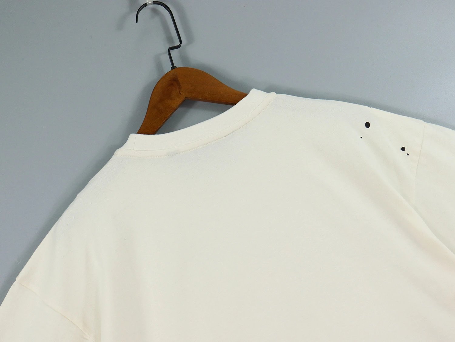 Street Skull Palm Tree Tee Ivory - Gallery Image 6 - Detailed View