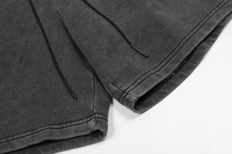 REPRESENT Elastic Denim Shorts Black - Gallery Image 12 - Detailed View