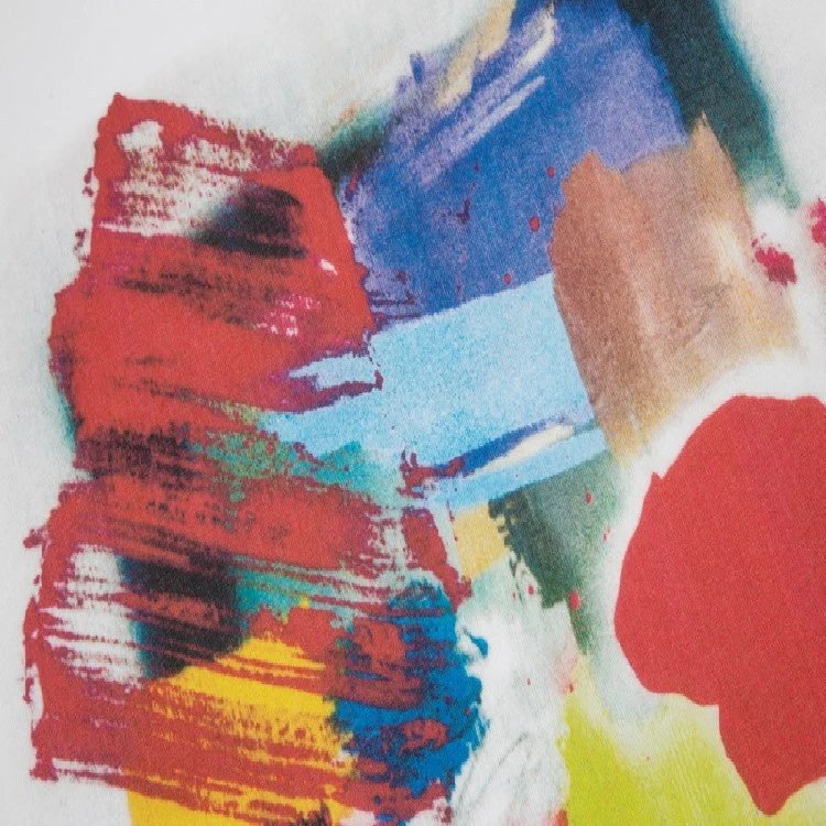 GALLERY DEPT Multi Graffiti Tee White - Gallery Image 10 - Detailed View