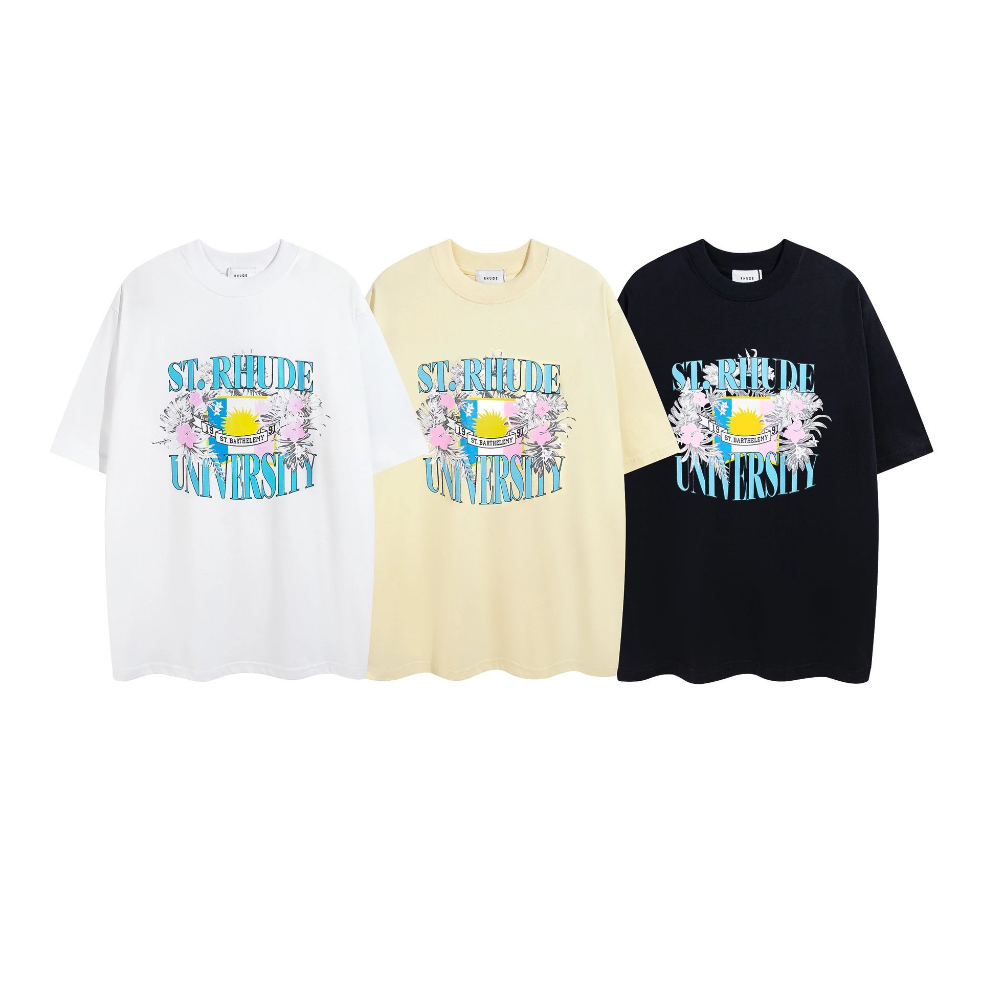 RHODE Floral Logo Tee Multi - High Quality Product Image - Cnfans