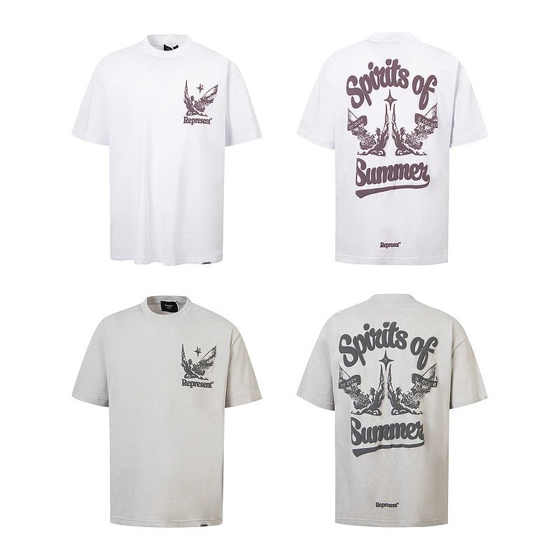 Represent Spirit Graphic Tee White - Related Product - Cnfans