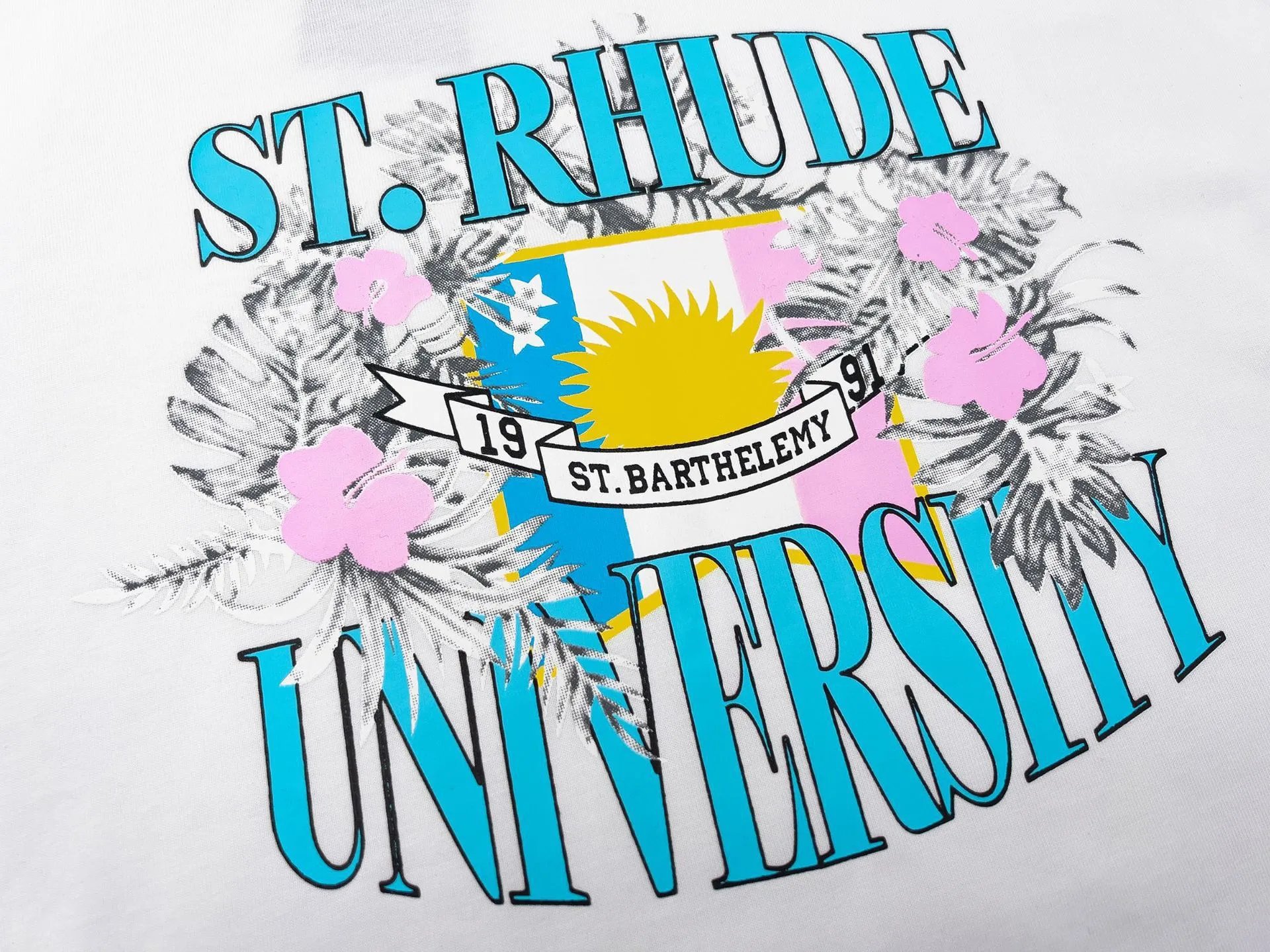 RHODE Floral Logo Tee Multi - Gallery Image 10 - Detailed View