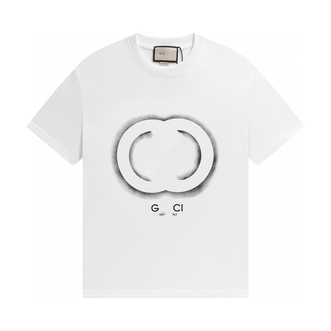 Casual Cotton Graphic Men's Tee Shirt Snow White - Gucci - Cnfans - $21.94