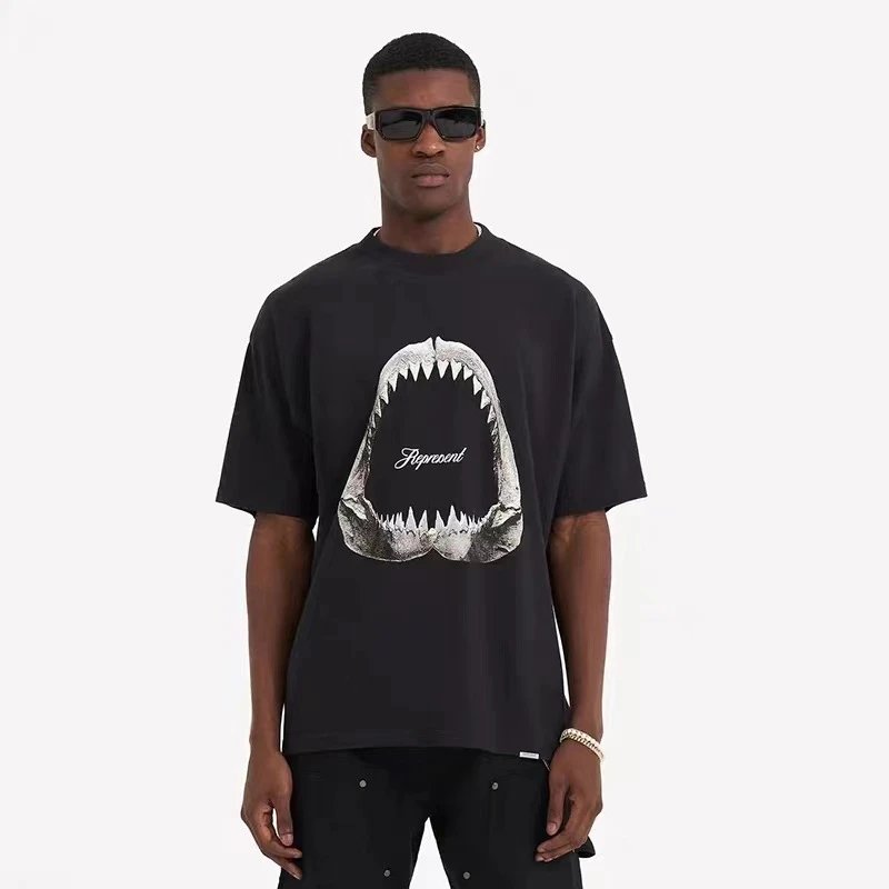 Represent Shark Graphic Tee Multicolor - Gallery Image 6 - Detailed View