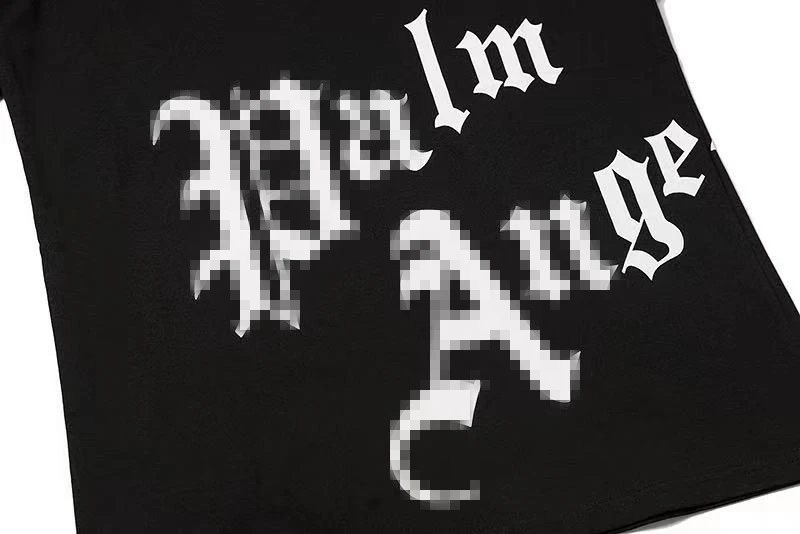 Streetwear Loose Fit Graphic Cotton T-Shirt Black White - Gallery Image 11 - Detailed View