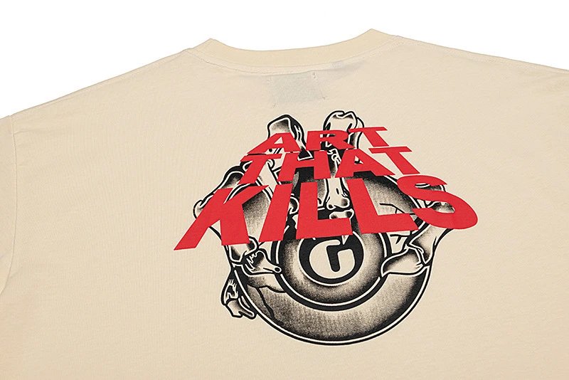 Gallery Dept Graphic Tee Black & Beige - Gallery Image 10 - Detailed View