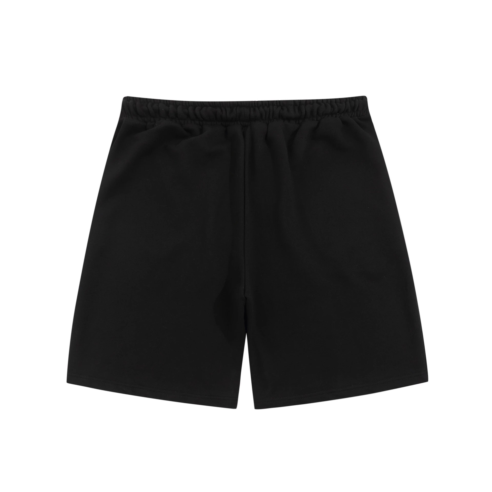Streetwear Drawstring Beach Shorts Jet Black - Gallery Image 7 - Detailed View