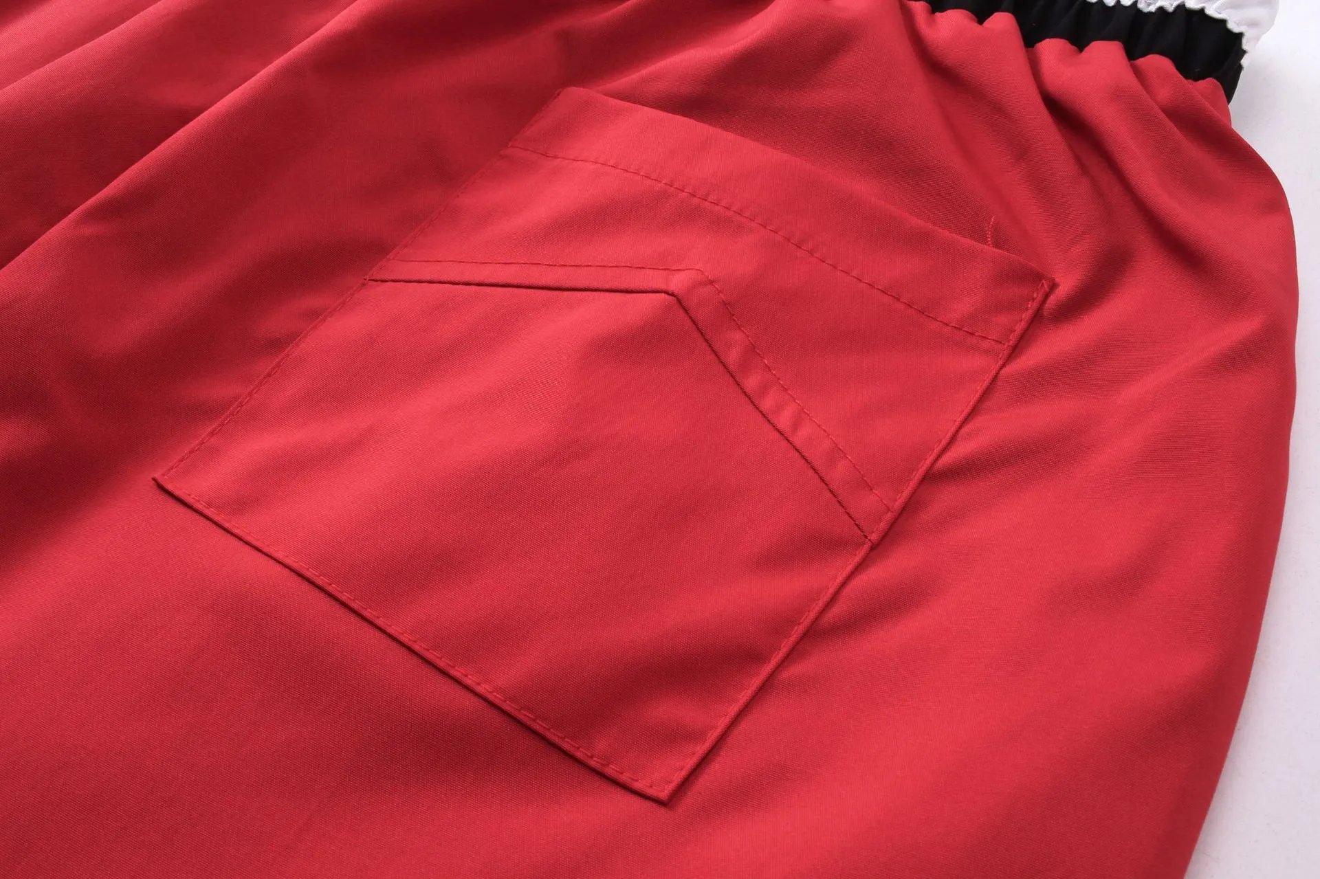 Rhude Two-Tone Mesh Shorts Multicolor - Gallery Image 11 - Detailed View