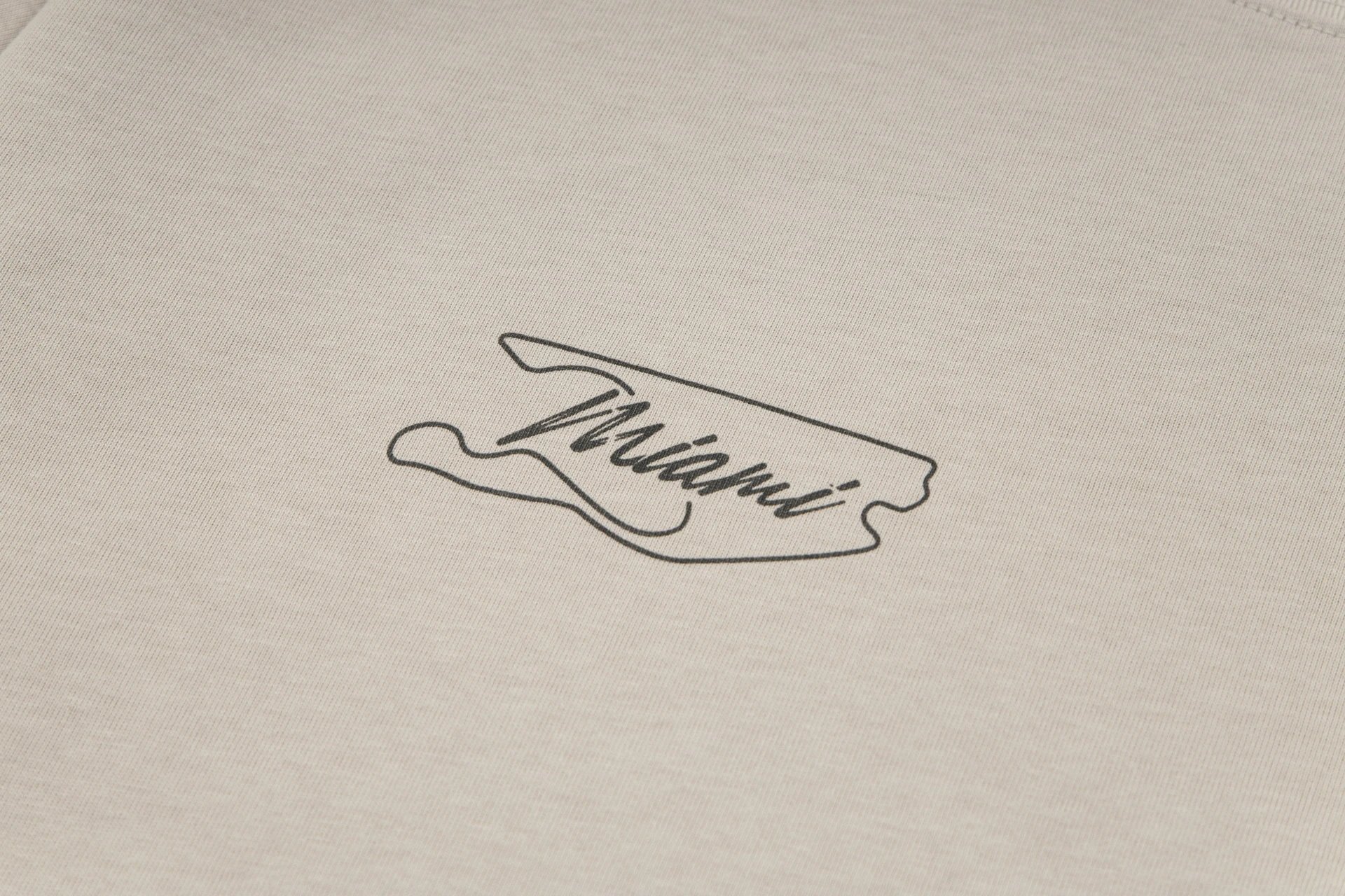 Gallery Dept Beige Racing T-shirt - Gallery Image 10 - Detailed View
