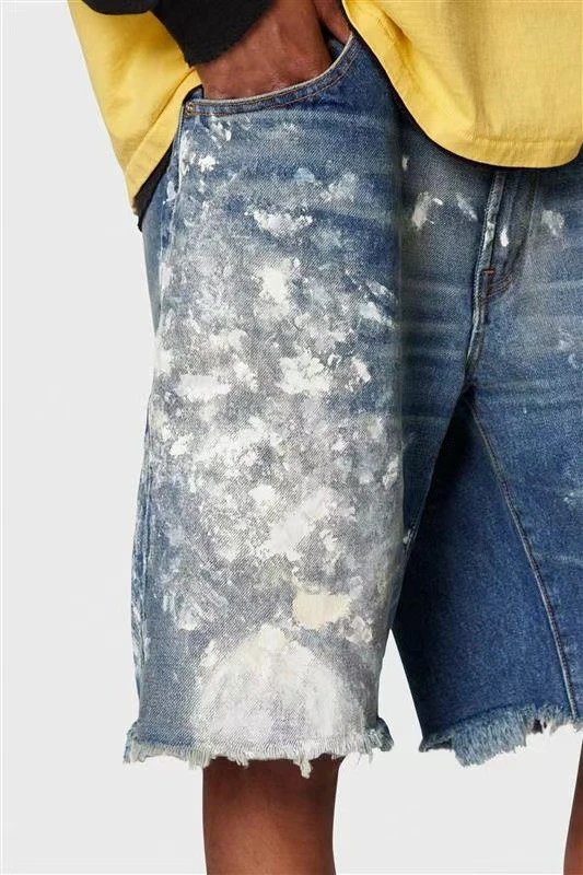 Gallery Dept Denim Shorts Multi - Gallery Image 10 - Detailed View