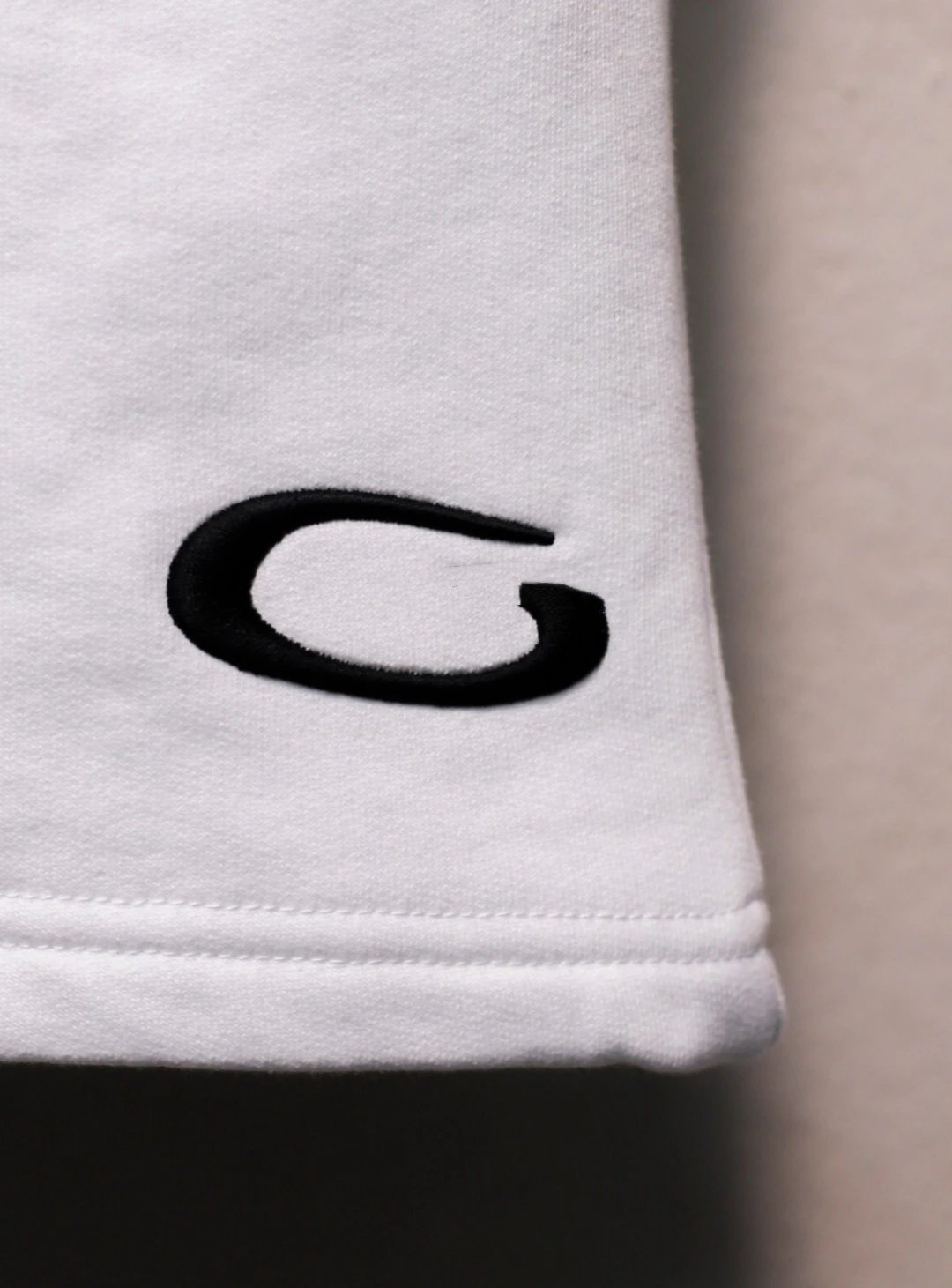 Unisex Athletic Fleece Shorts Jet Black - Gallery Image 6 - Detailed View