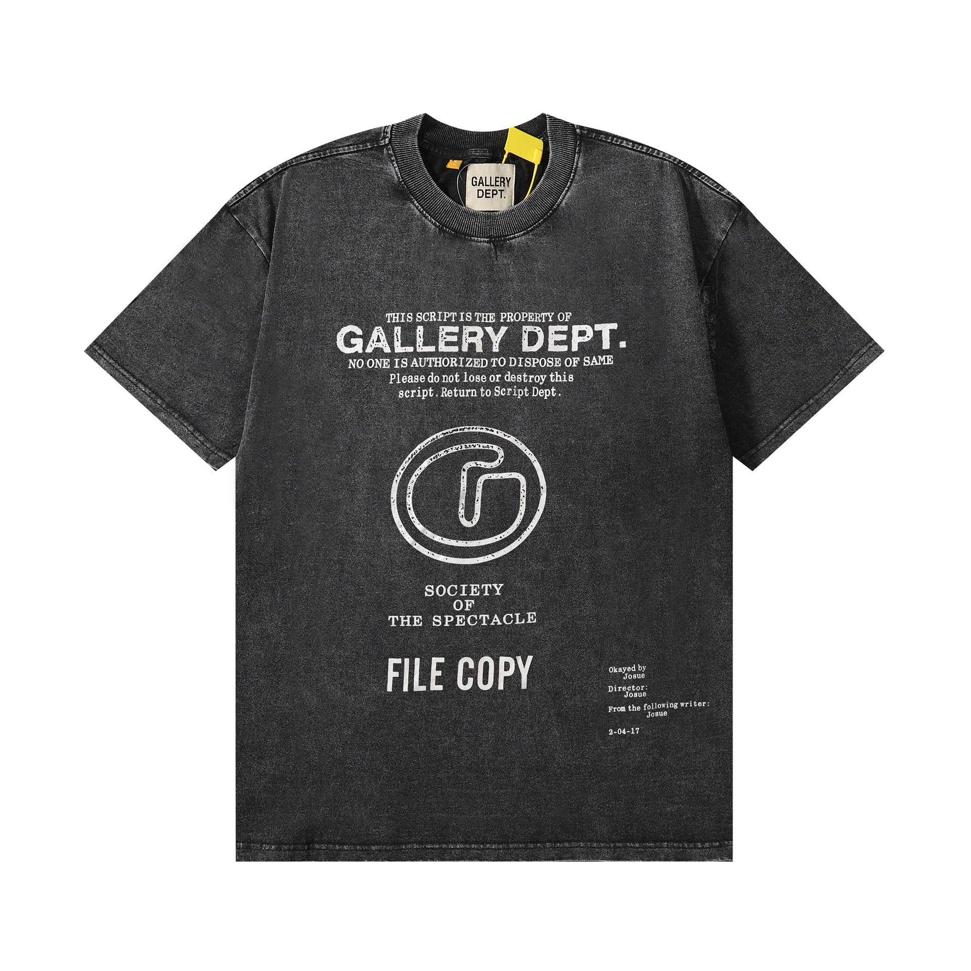 Gallery Dept Washed T-Shirt Multi - Gallery Image 2 - Detailed View