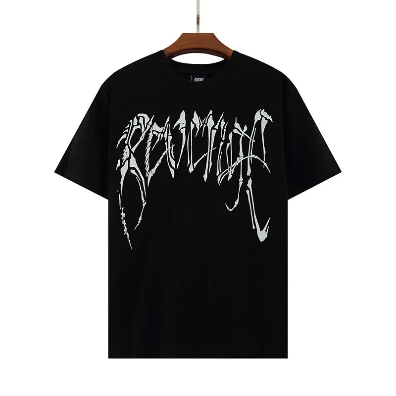 Streetwear Skull Tee Ebon Black - Gallery Image 2 - Detailed View