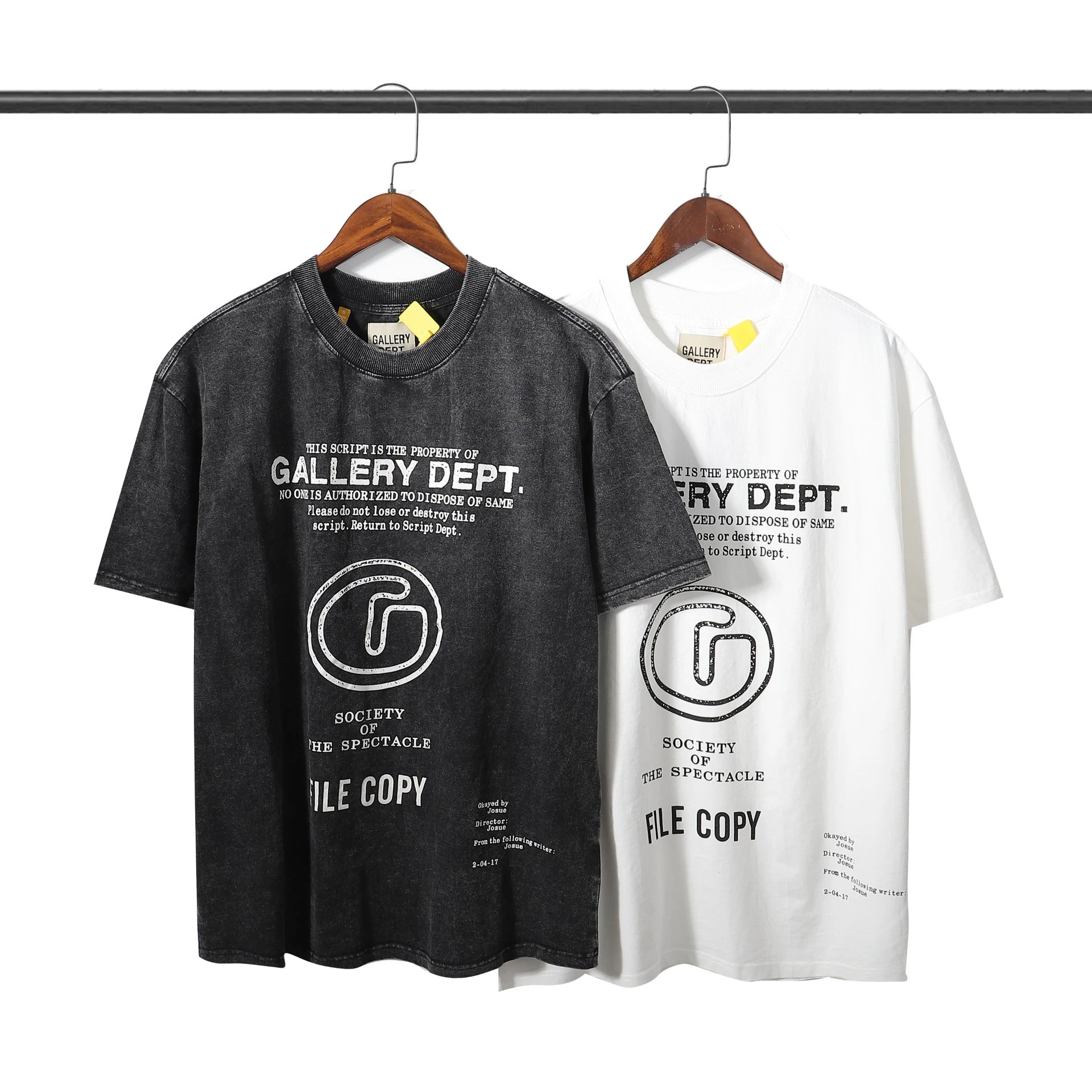 Gallery Dept Washed T-Shirt Multi - Gallery Dept - Cnfans - $22.71