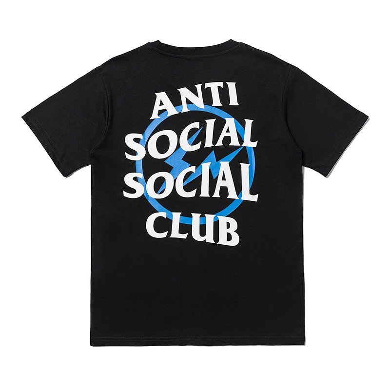 ASSC Lightning Print T-Shirt Black - Gallery Image 6 - Detailed View