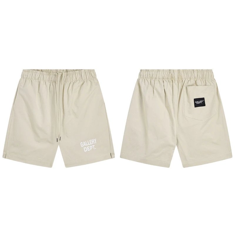 Gallery Dept Beige Casual Shorts - Gallery Dept - Cnfans - $24.61