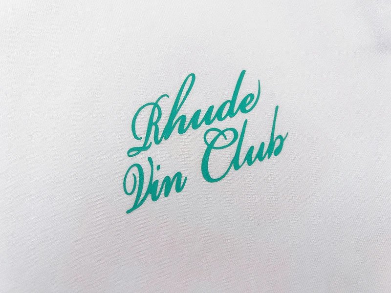 Rhude MultiColor Print Tee - Gallery Image 9 - Detailed View