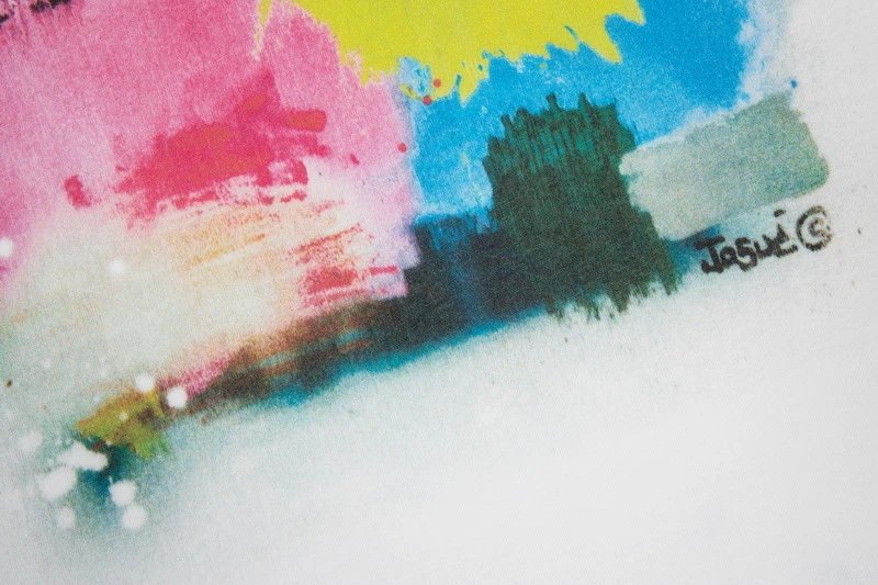 GALLERY DEPT Multi Graffiti Tee White - Gallery Image 9 - Detailed View