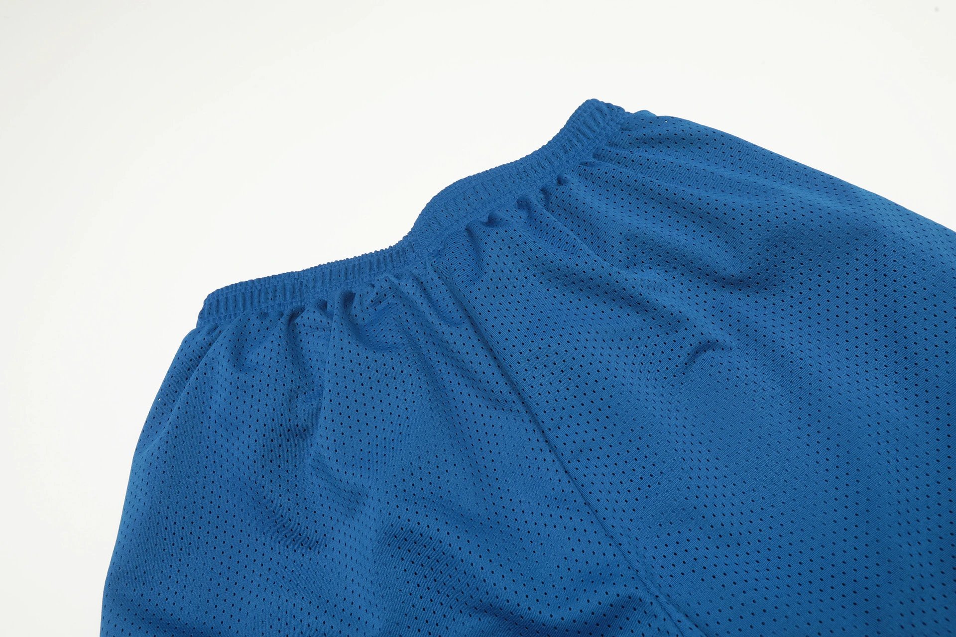 Street Mesh Basketball Shorts Ivory White - Gallery Image 12 - Detailed View