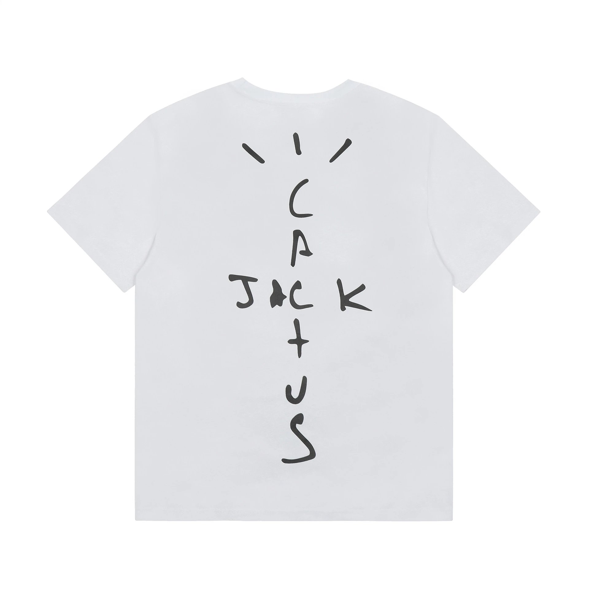 Vintage Graphic Streetwear Cotton Tee Noir - Gallery Image 3 - Detailed View