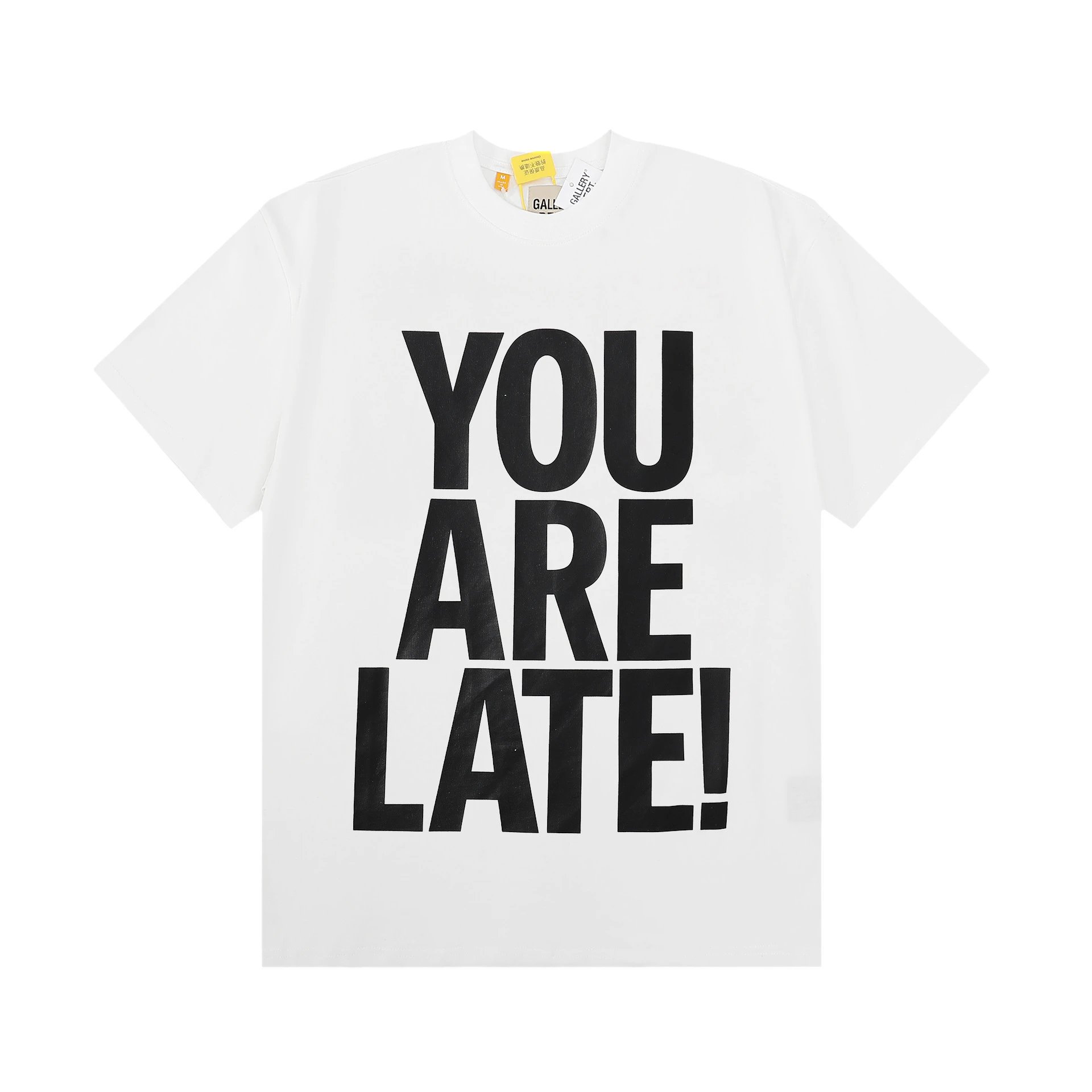 Gallery Dept Late Print Tee White - Gallery Image 2 - Detailed View