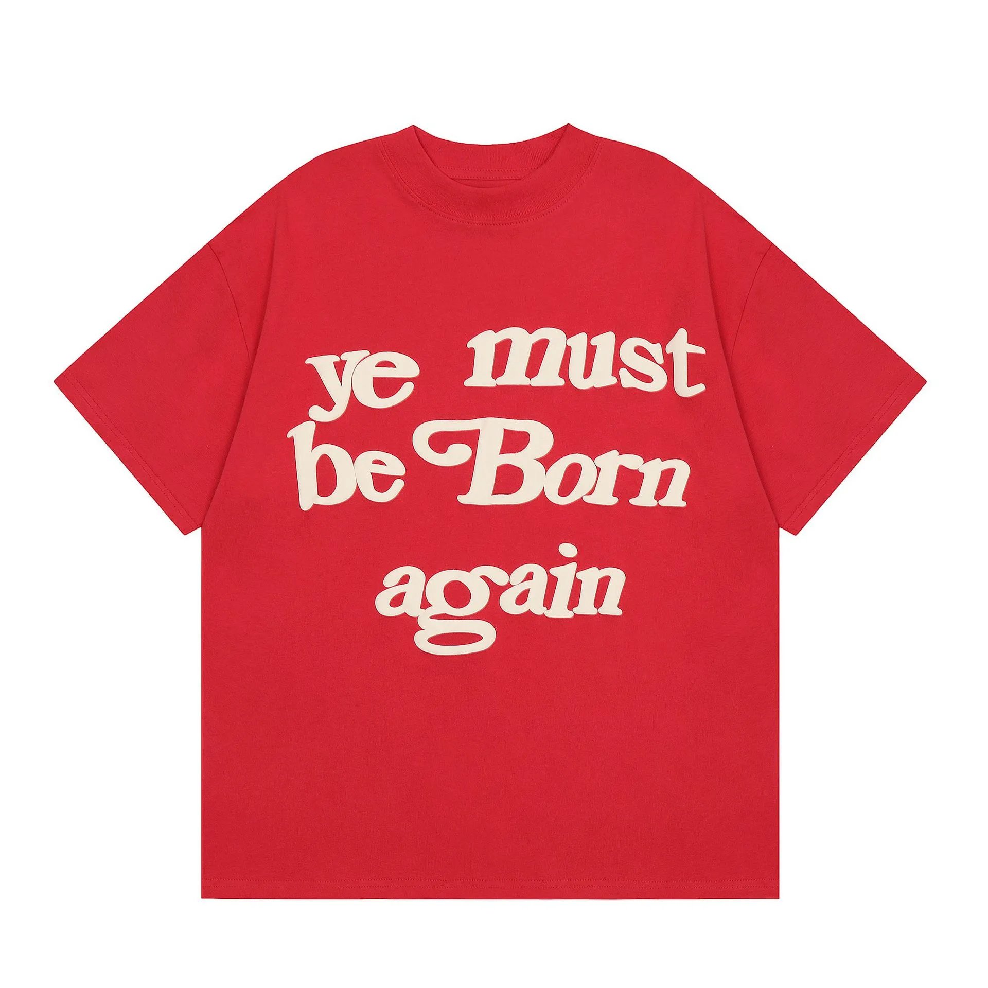 Graphic Cotton T-Shirt Crimson - Related Product - Cnfans