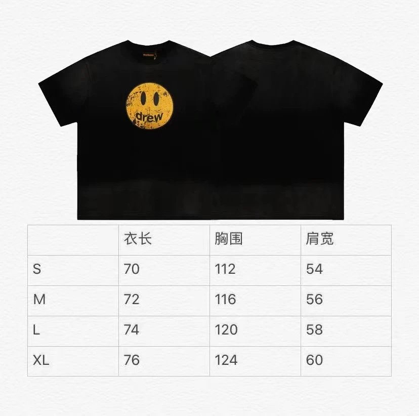 Vintage Washed Smiley Graphic Tee Noir - Gallery Image 11 - Detailed View