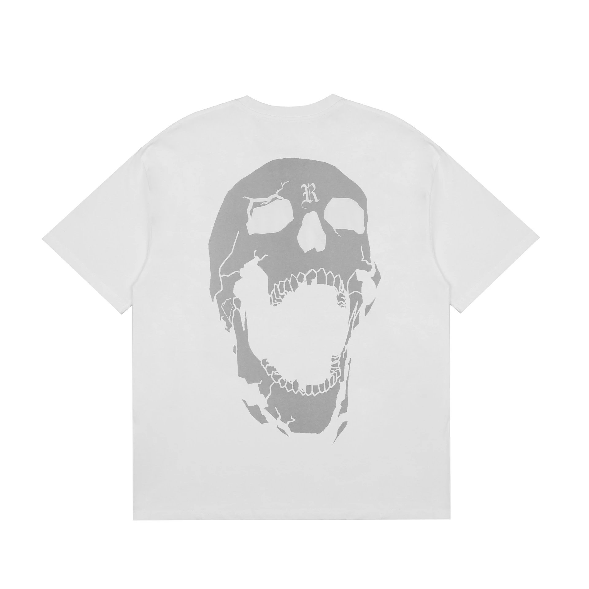 Reflective Skull Tee Noir - Gallery Image 3 - Detailed View