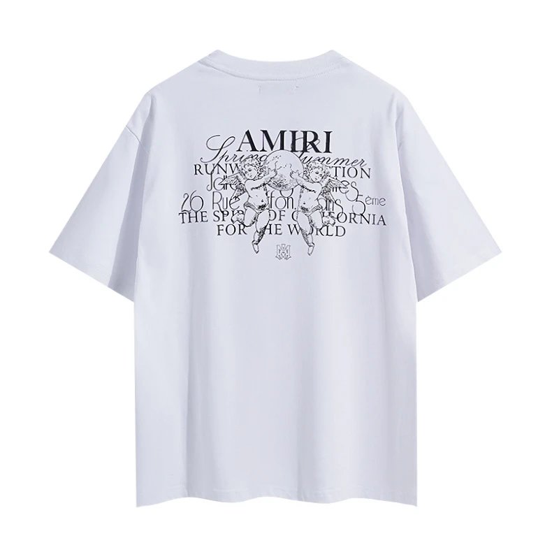 Amiri Angel Print Tee Multi - Gallery Image 9 - Detailed View