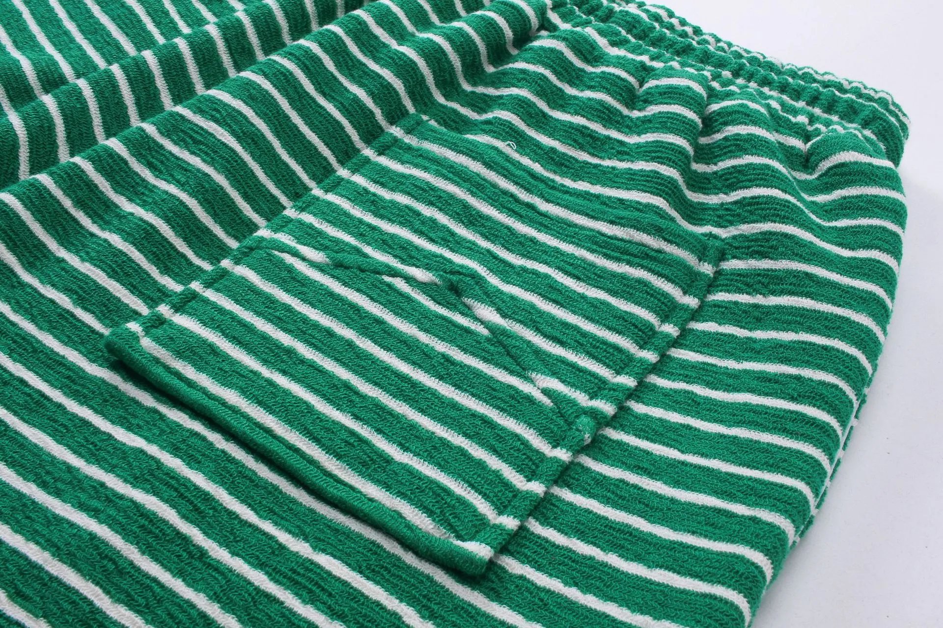 Rhude Striped Casual Shorts Multicolor - Gallery Image 12 - Detailed View