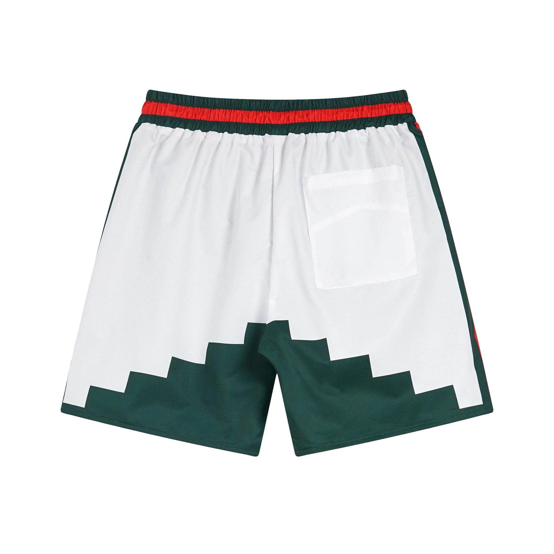 RHude Embroidered Block Shorts Multicolor - Gallery Image 7 - Detailed View