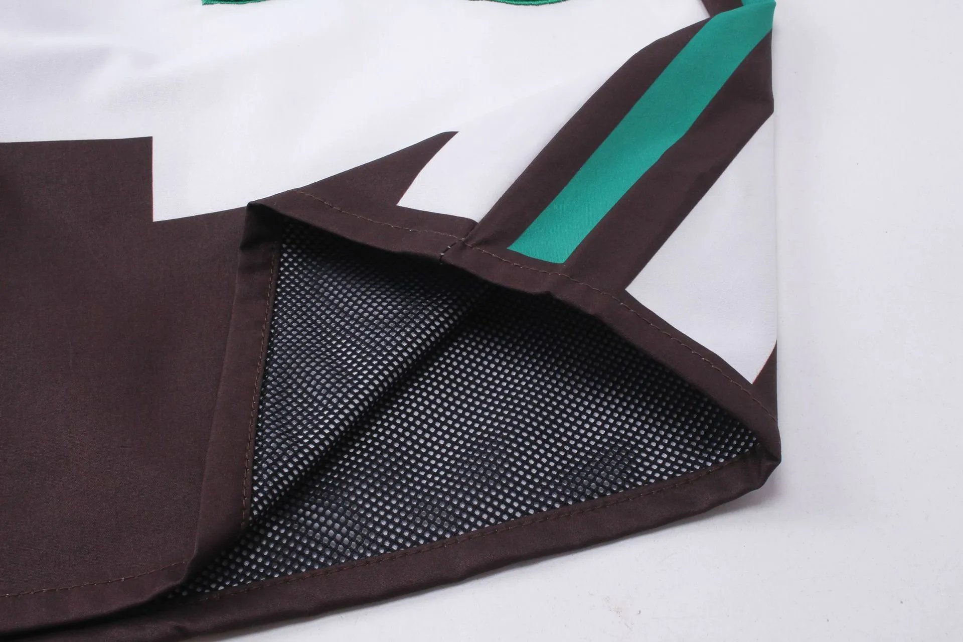 RHude Embroidered Block Shorts Multicolor - Gallery Image 12 - Detailed View