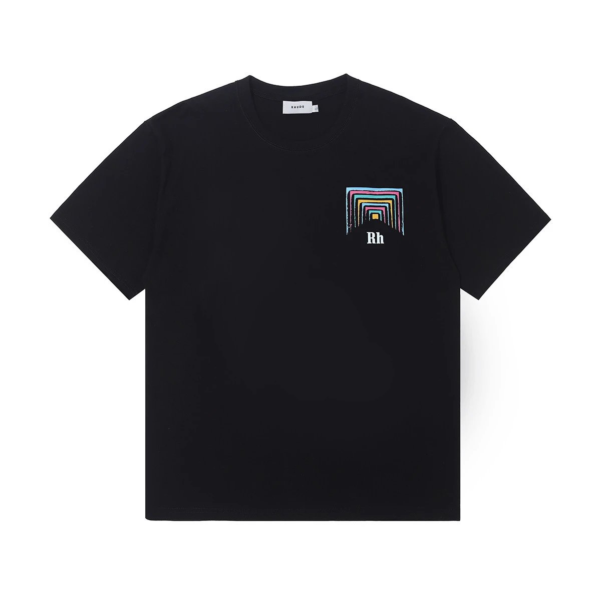 Rhude Rainbow T-Shirt Multicolor - Gallery Image 4 - Detailed View