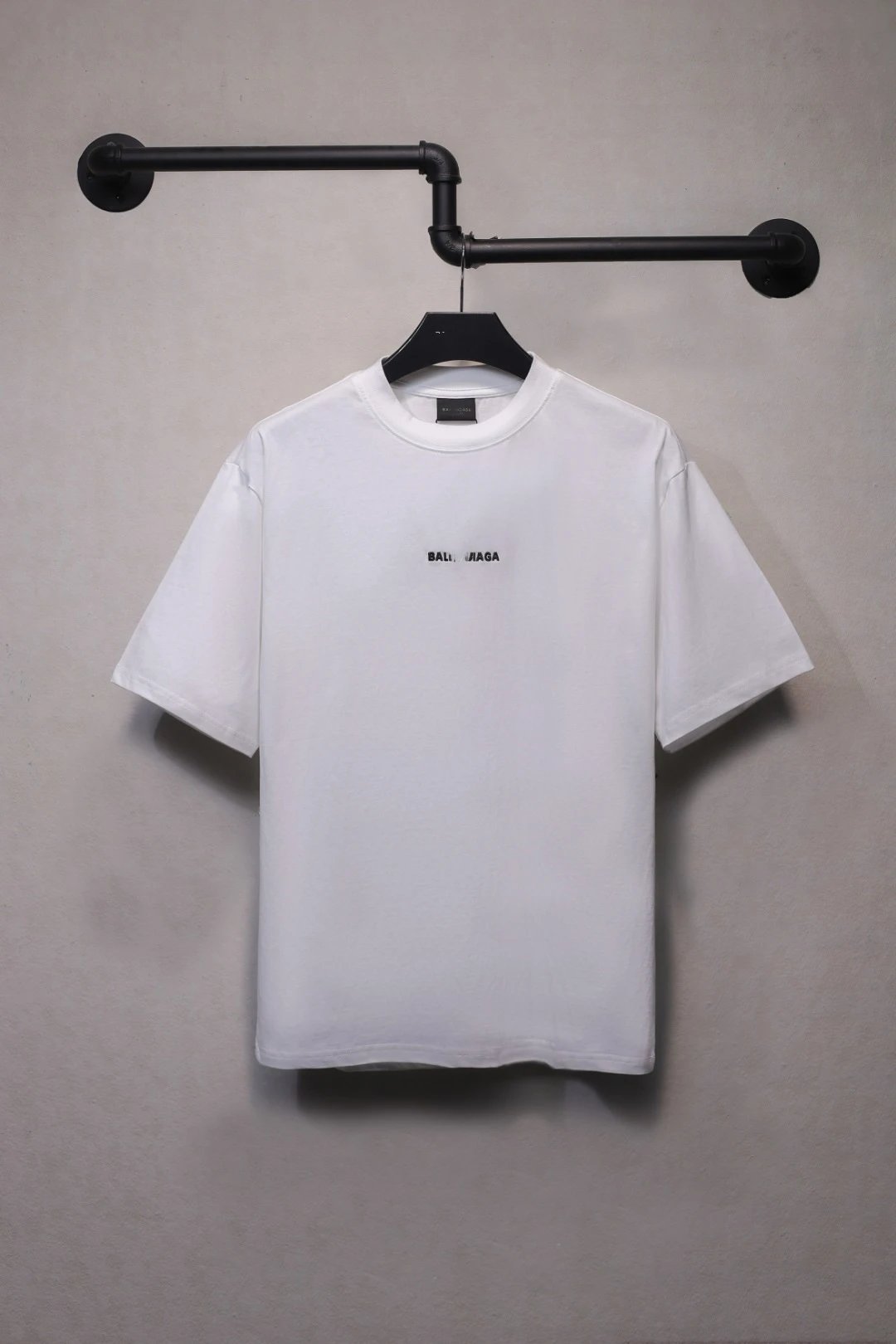 Unisex Oversized Embroidered Cotton Tee 25SS Optic White - High Quality Product Image - Cnfans