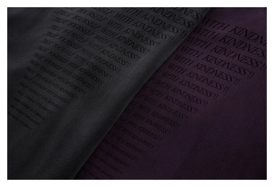 Loose Fit Unisex Winter Fleece Turtleneck Sweatshirt, Amethyst - Gallery Image 11 - Detailed View