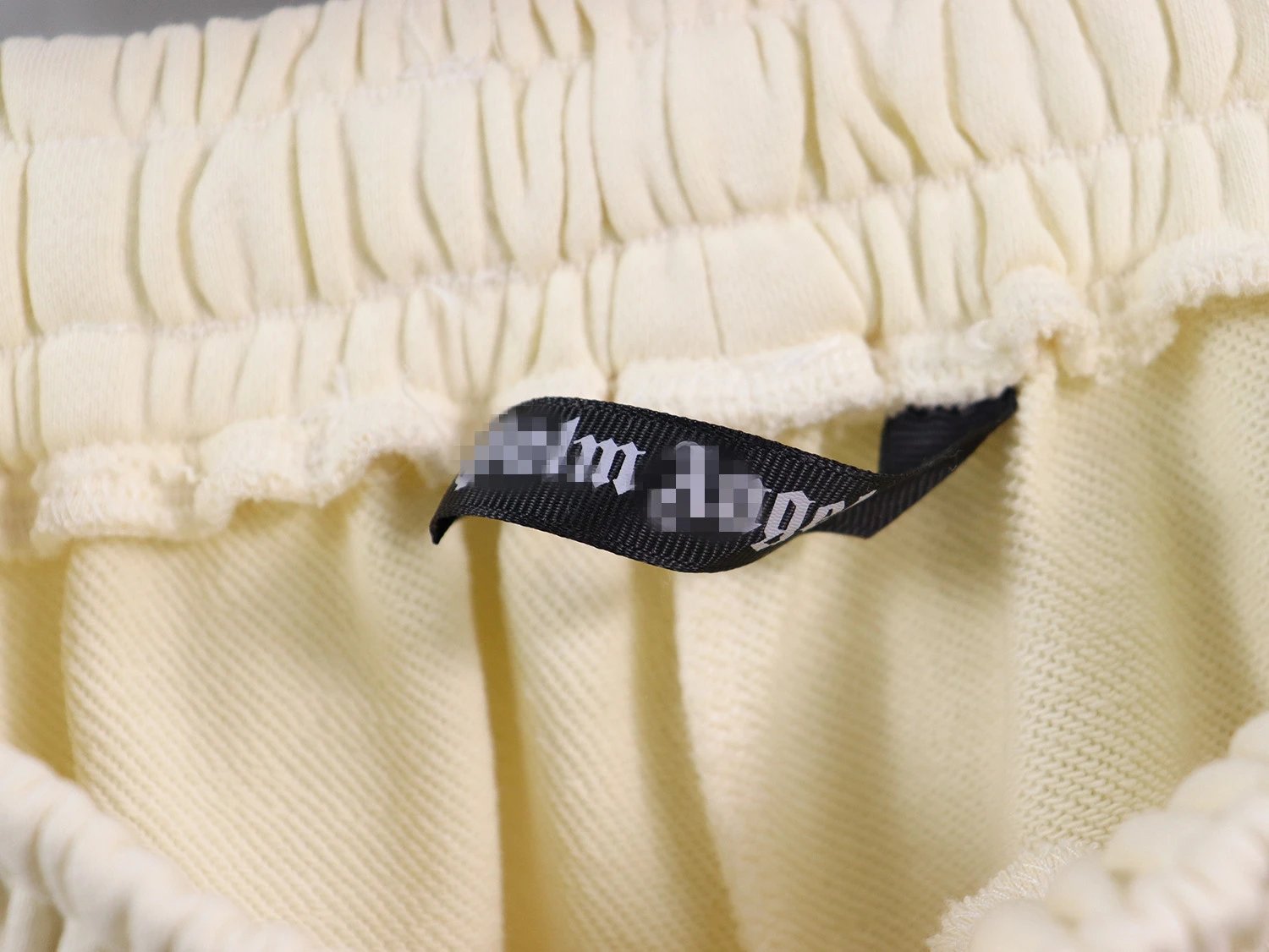 Graffiti Beach Sports Shorts Ivory - Gallery Image 4 - Detailed View