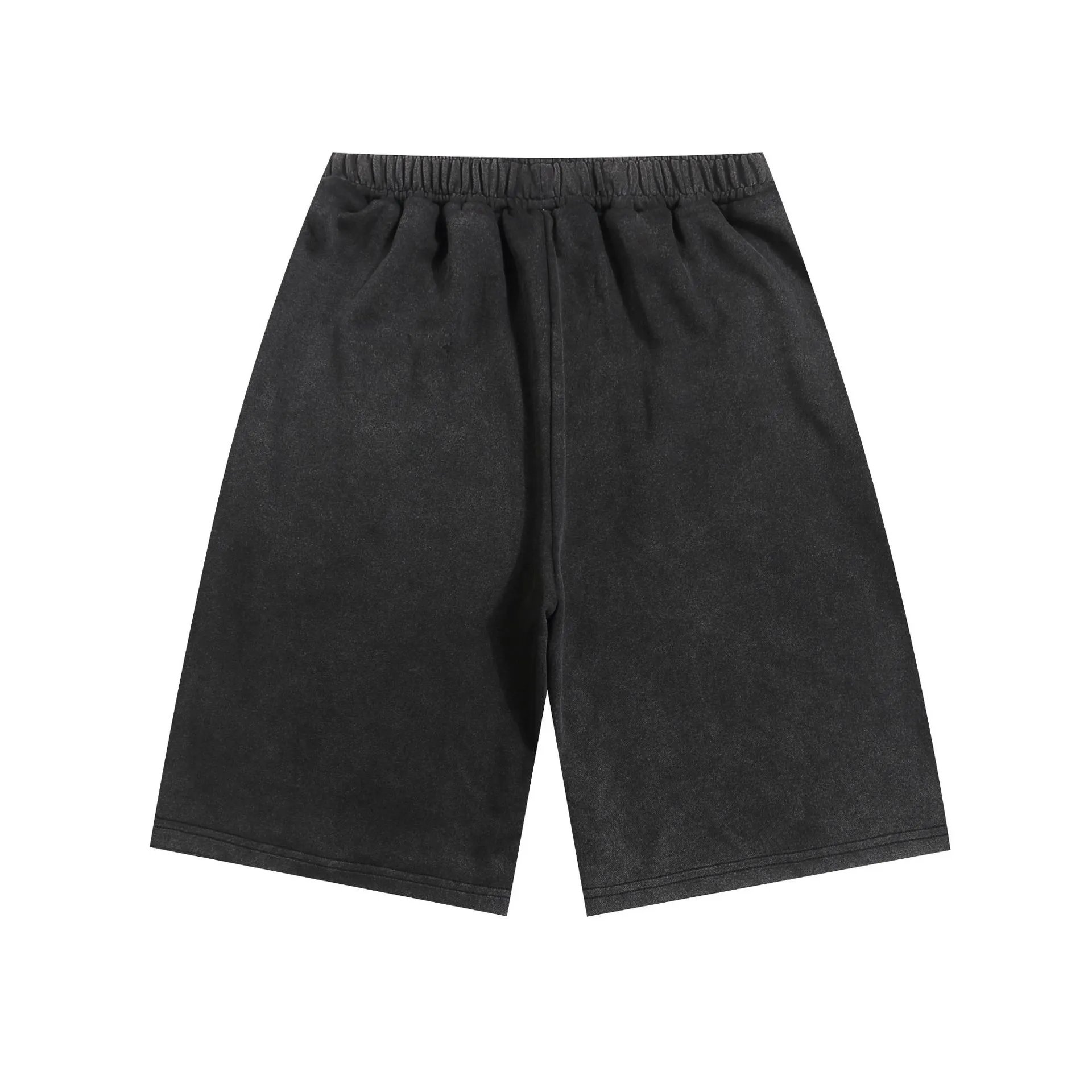 Palm Angels Black Palm Tree Shorts - Gallery Image 2 - Detailed View